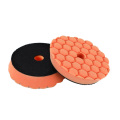 Rupe Style Orange hexagon Sponge Wheel Foam pad for car polisher